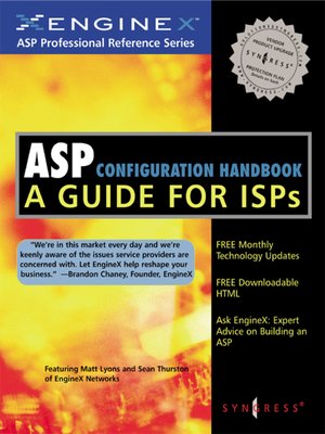 cover image of ASP Configuration Handbook